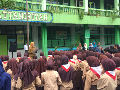 Sosialisasi virus CORONA oleh tim Dokter 
